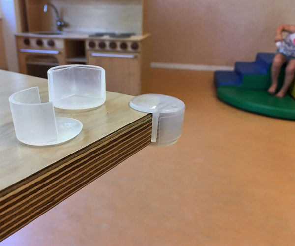 Corner Guard Table in Kindergarten